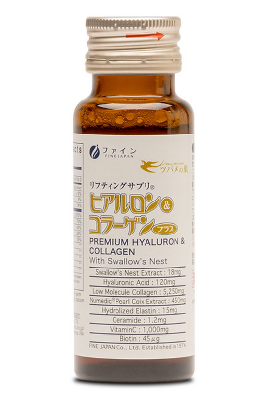 Premium Hyaluron & Collagen with Swallow’s Nest - Collagen Tổ Yến