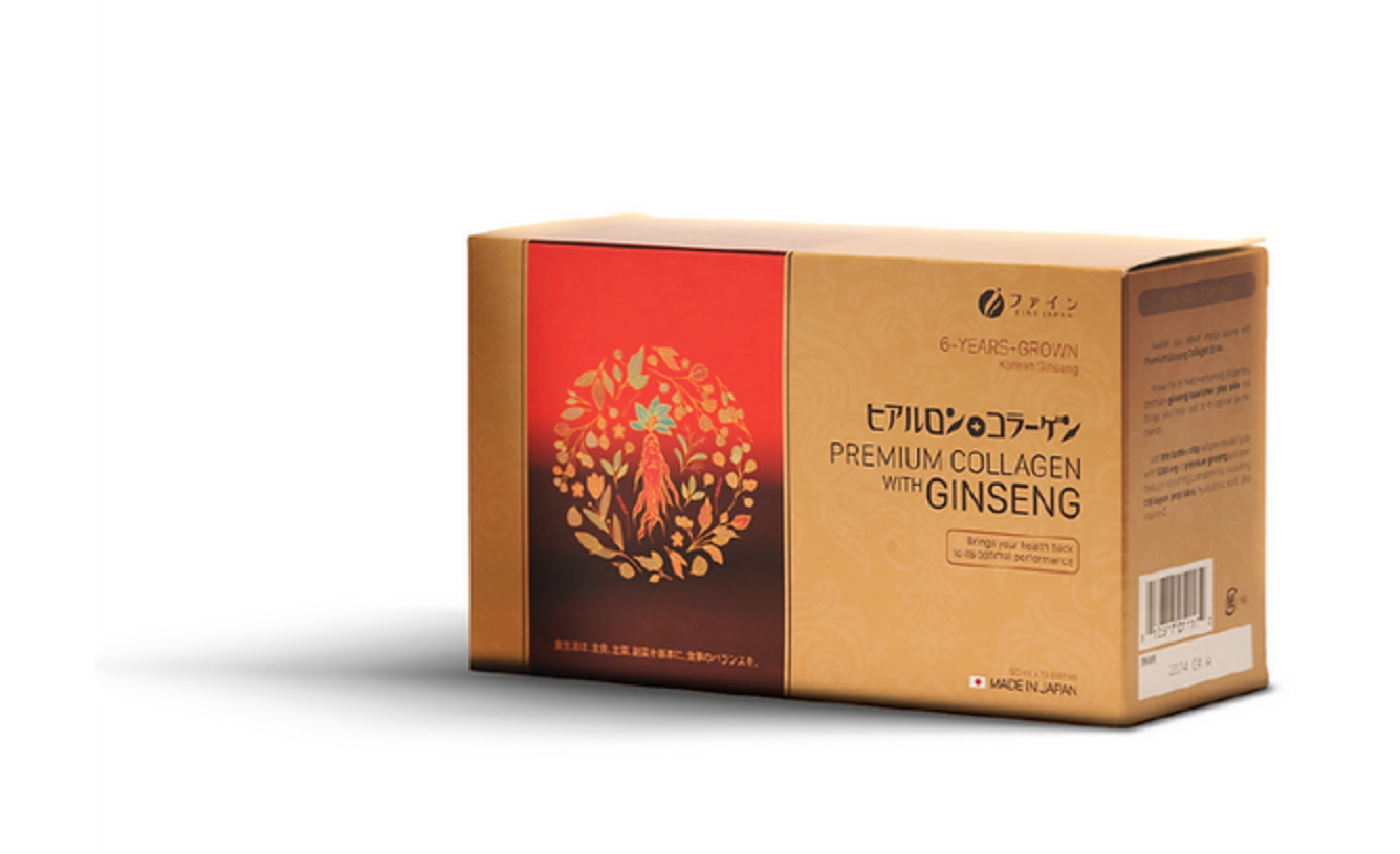 Premium Collagen with Ginseng - Collagen Nhân Sâm Hàn Quốc 6 Tuổi