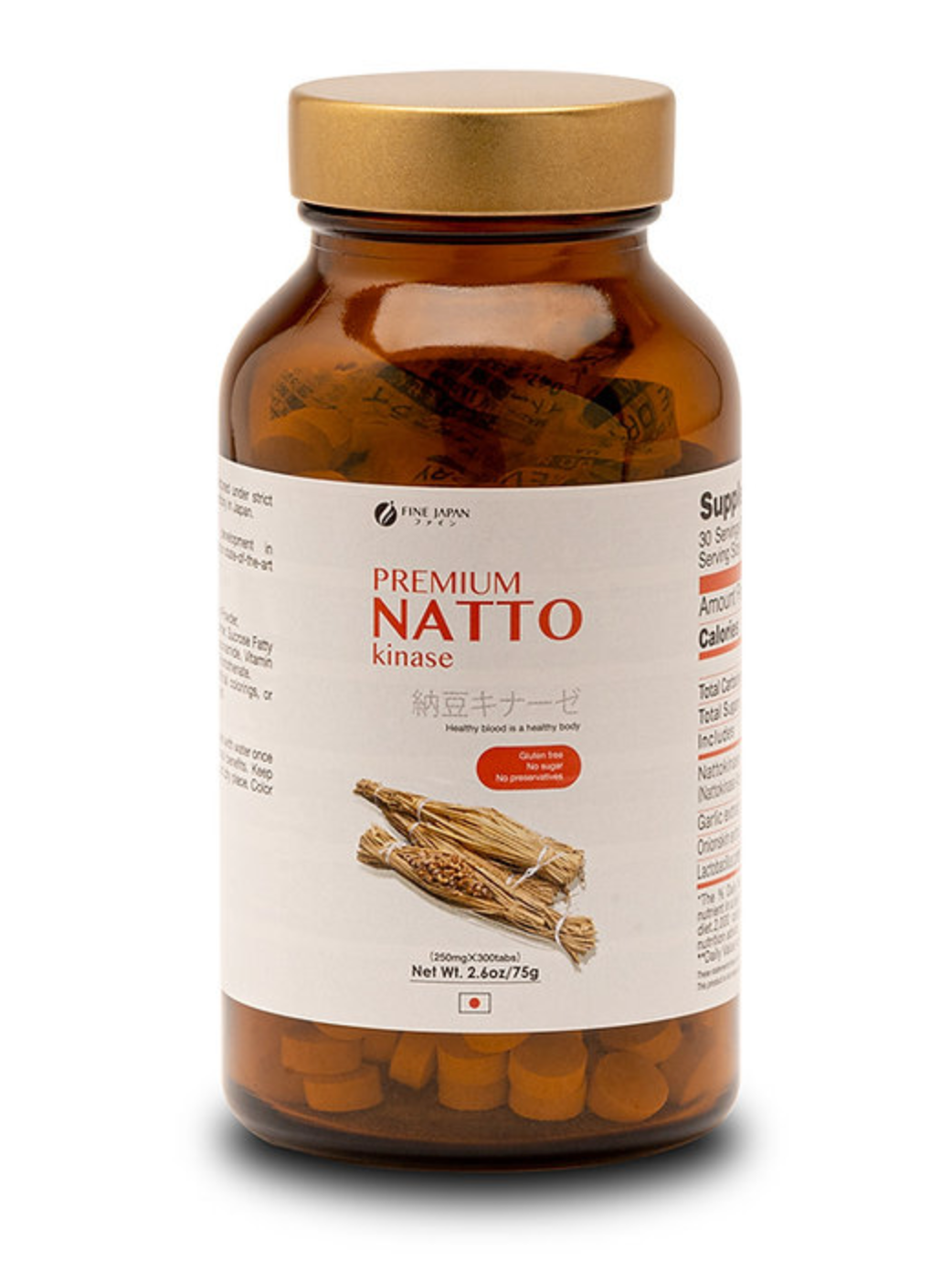 Premium Natto Kinase - Đậu Nành Lên Men Chống đột qúy