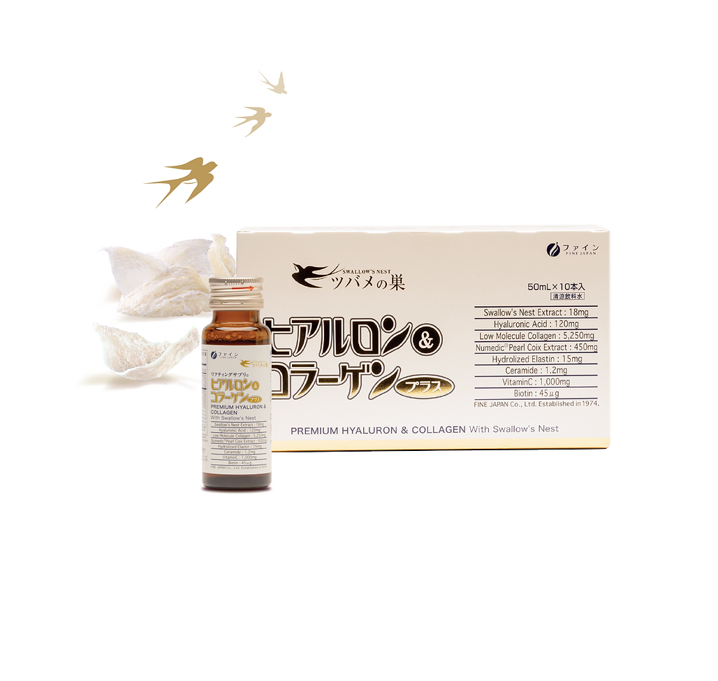 Premium Hyaluronic & Collagen with Swallow’s Nest - Collagen Tổ Yến